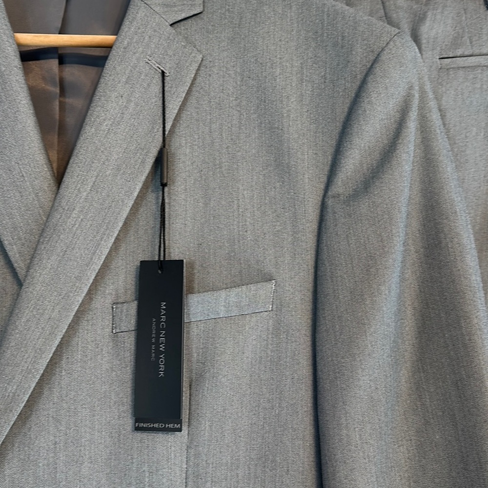 NWT Lightweight Light Grey Suit
